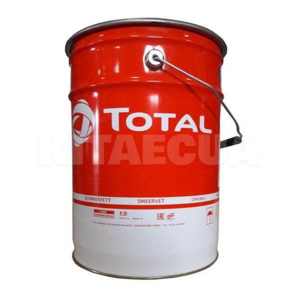 Смазка литиевая универсальная 18кг multis ep 0 TOTAL (140073)