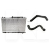 Радіатор охолодження з патрубками KLM Autoparts на Chery ELARA (A21-1301110-A21-1303201-A21-1303301-K)