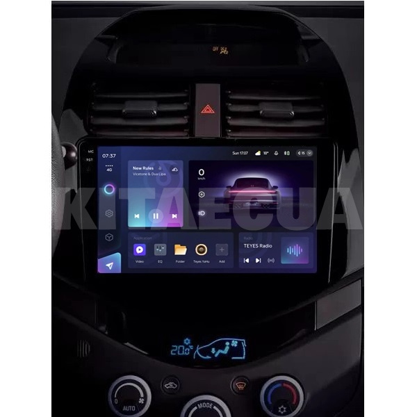 Штатна магнітола CC3 2k 4+32Gb 9" Chevrolet Spark M300 2009-2016 (F1) Teyes (36177) - 2