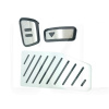 Накладки педалей на VOLKSWAGEN ID.4 CROZZ (NP-VWID4)