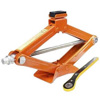 Домкрат механический ромбовидный до 1.5т (104мм-385мм) с трещоткой EL 100 815 ELEGANT