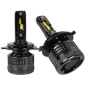 LED лампа для авто EXTREME-F H4 H/L 65W 5500K (комплект) AMS