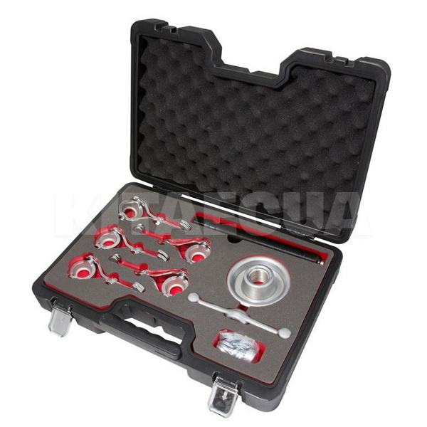 Съемник ступицы сборный с механическим винтоми в кейсе Forsage (F-908T11D)