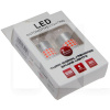 LED лампа для авто 3157 28W red (комплект) QLine (00-00020559)