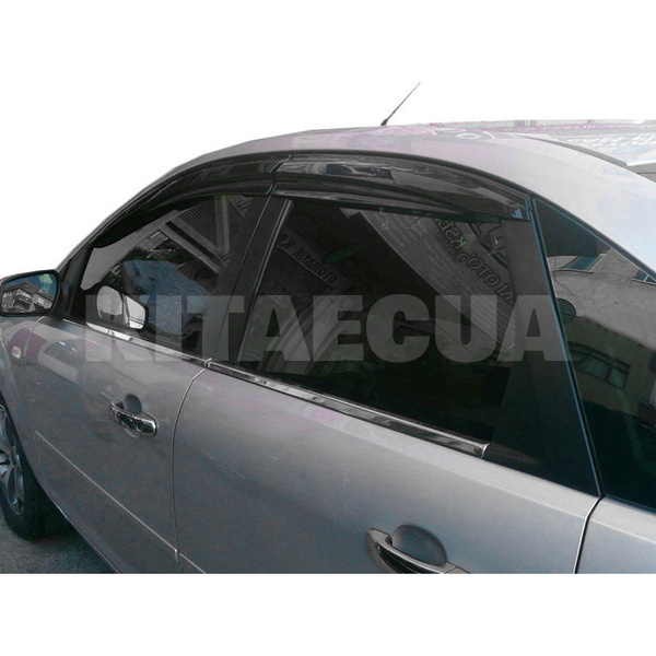 Дефлектори вікон (Вітровики) на Ford Focus II (2008-2011) седан/хетчбек 4 шт. PERFLEX (prf013)