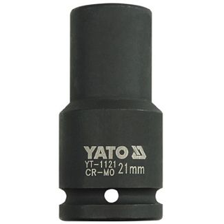 Головка торцевая ударная 6-гранная удлиненная 21 мм 3/4" 90 мм YATO