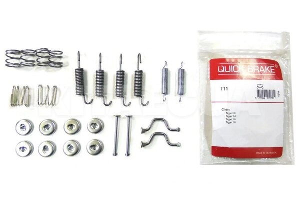 Ремкомплект колодок ручного тормоза QUICK BRAKE на TIGGO 1.6-1.8 (T11-350217001)