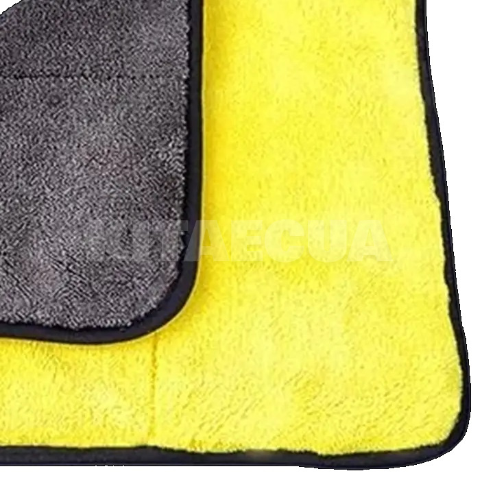 Полотенце флисовое для сушки DualLayerCoralFleeceTowel 600gsm CDL (CDL-28-YG) - 3