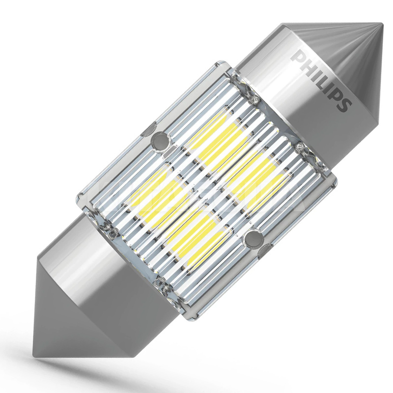 LED лампа для авто Ultinon Pro3100 SV8.5 0.8W 6000K 30мм PHILIPS (11860CU31B1) - 2