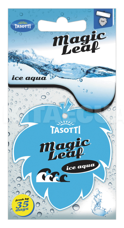 Ароматизатор cухой листик "ледяная вода" Magic Leaf Ice Aqua TASOTTI (113313)