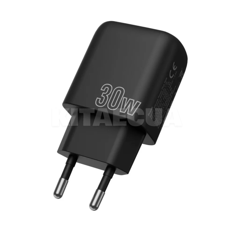 Зарядное устройство 30W Type-C+USB Silicone Power Plus чорное PROOVE (508760001) - 7