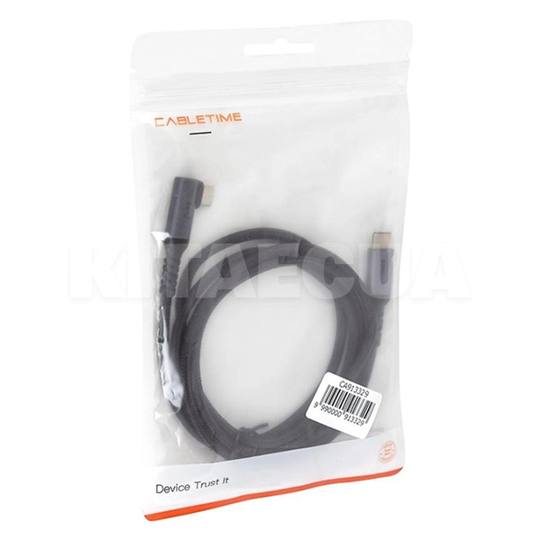 Кабель Type-C - Type-C 100W 1м черный PowerPlant (CA913329) - 2