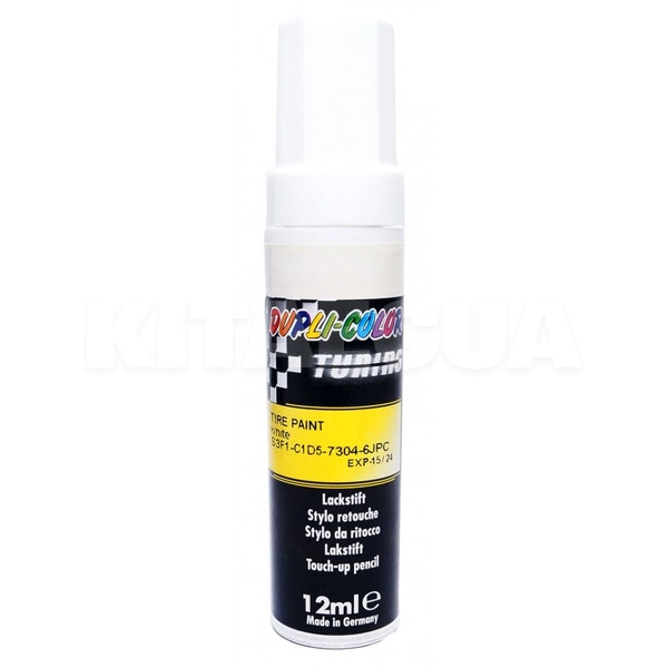 Карандаш для маркировки резины 12мл белый Tire paint Dupli Color (282508)