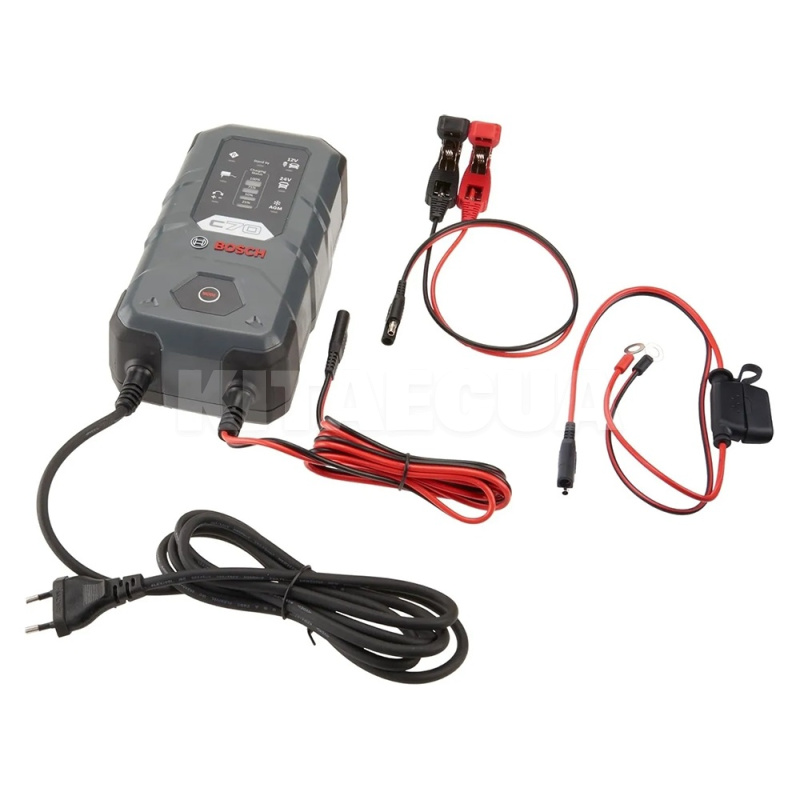 Зарядное устройство для аккумулятора C70 12В/24В 300Ач BOSCH (0189911070) - 4