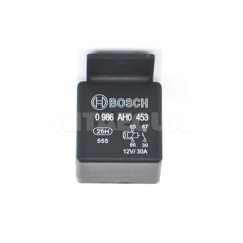 Реле 4-контактне 12B 30А Bosch (0986AH0453)