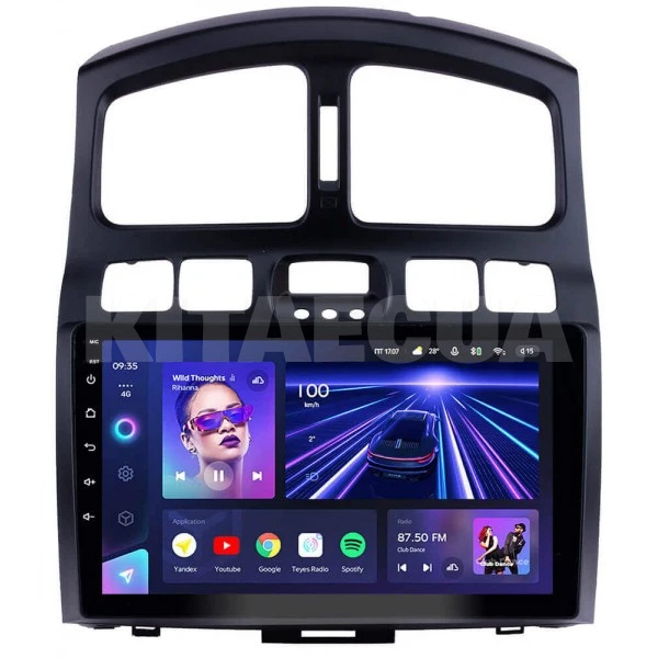 Штатна магнітола CC3 4+32 Gb 9" JAC S1 (Rein) 1 2007-2013 Teyes (46545)