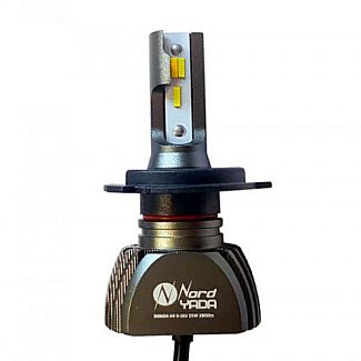LED лампа для авто H4 3000K/4500K/6000K (комлпект) Nord YADA