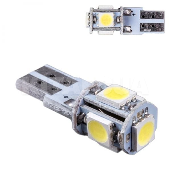 LED лампа для авто Т10 0.5W 6000К PULSO (LP-136166)