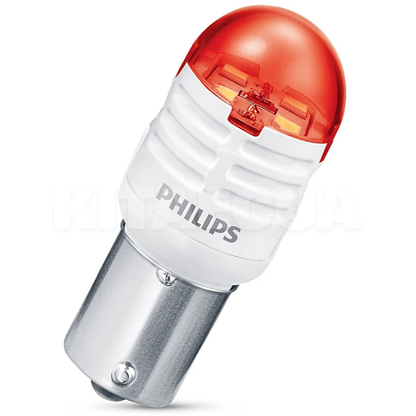 LED лампа для авто Ultinon Pro 3000 BA15S 1.75W 6000K (комплект) PHILIPS (11498U30RB2) - 2