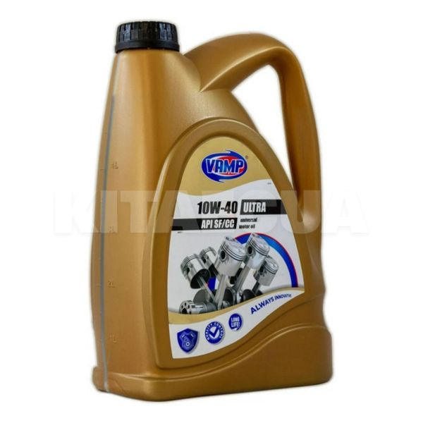 Масло моторное полусинтетическое 5л 10w-40 ultra ВАМП (6601-ВАМП) - 2