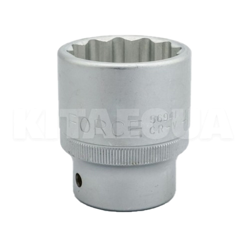 Головка торцева 12-гранна 41 мм 3/4" 45 мм FORCE (FOR 56941)