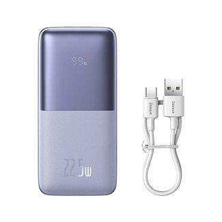 Повербанк Pro Digital Display 10000mAh 22.5W фиолетовый BASEUS