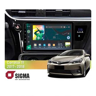 Штатная магнитола X9232 2+32 Gb 9" Toyota Corolla 11 2017-2018 SIGMA4car