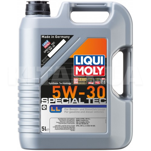 Масло моторное синтетическое 5л 5W-30 Special TEC LL LIQUI MOLY (2448)