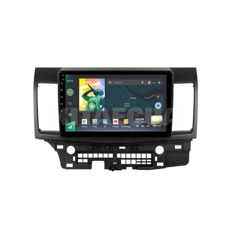 Штатна магнітола X10232 2+32 Gb 10" Mitsubishi Lancer 10 CY 2007-2012 (A) SIGMA4car (34159) - 2