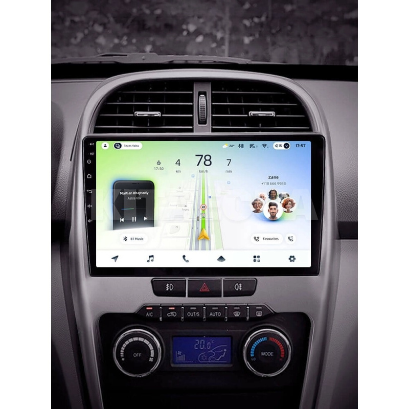 Штатна магнітола CC4L 4+64 Gb 10" Chery Tiggo 3 2014-2015 Teyes (72331) - 2