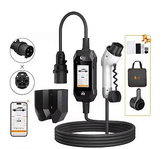 Зарядка для электромобиля GB/T AC 7.0 кВт 32A 1-фаза Lion Ultra FEYREE