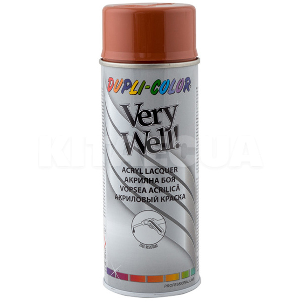 Краска-эмаль универсальная 400мл Ral 8004 медно-коричневая Very Well Dupli Color (VW80040-DUPLI-COLOR)