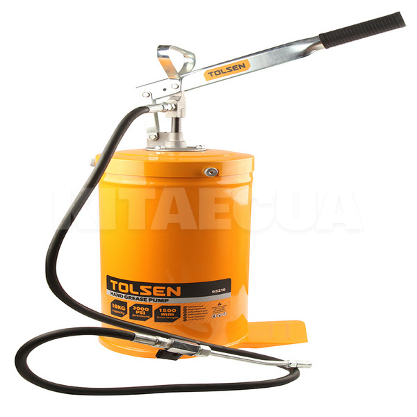 Нагнітач масла ручний 16 кг, 220 х 380 мм, 3000 psi TOLSEN (65210)