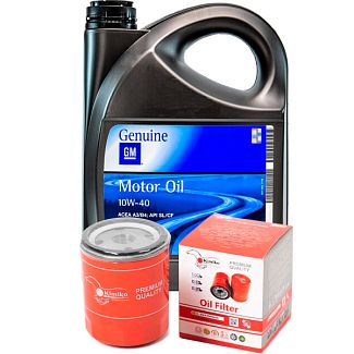Масло моторное 5л 10W-40 + фильтр масляный TO
