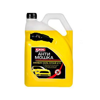 Омивач літній 5л "антимошка" 0°С EXOL