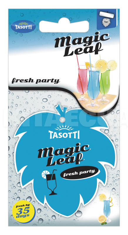 Ароматизатор cухой листик "cвежая вечеринка" Magic Leaf Fresh Party TASOTTI (113290)