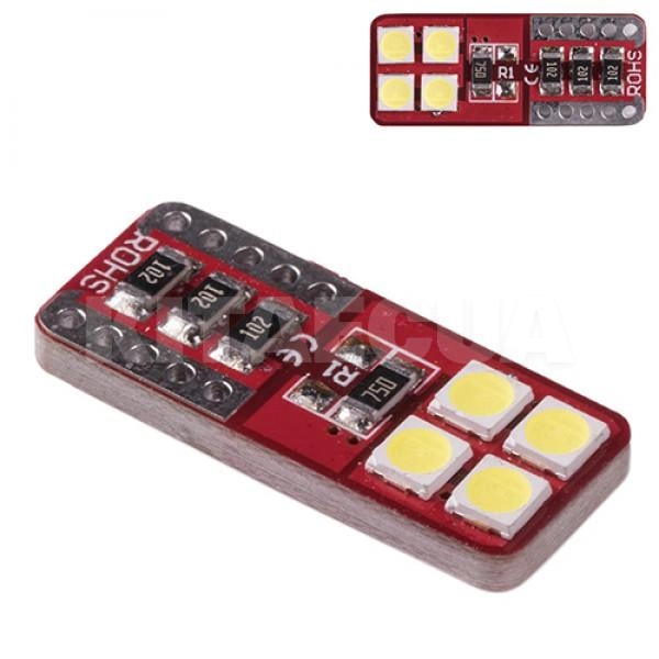 LED лампа для авто Т10 0.5W 6000К PULSO (LP-188066)