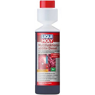 комплексна присадка в дизпаливо 250мл (5-в-1) Multifunktionsadditiv Diesel LIQUI MOLY