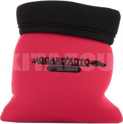 Держатель автомобильный мешочек на клипсе красный GUARD (20176)