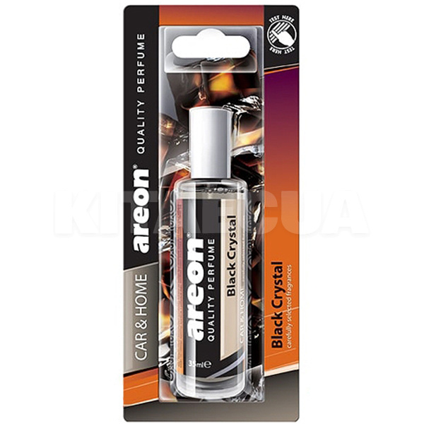 Ароматизатор "чорний лід" 35мл Parfume SPREY Black Ice з платівкою AREON (APC06)