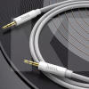Кабель mini Jack 3.5 мм - mini Jack 3.5 mm UPA19 2м чорний HOCO (370650012)