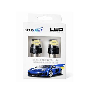 LED лампа для авто Vision P21W 8W 6000K белая (компл.) StarLight