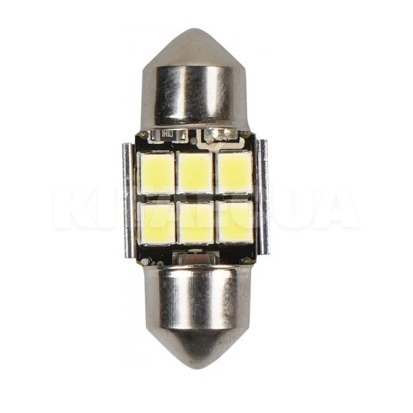 Светодиодная лампа E6 9/18V C5W 28мм (компл.) AMS (41233) - 2