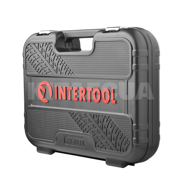 Набір інструментів 1/2" & 1/4" 111 предметів Cr-V STORM Intertool (ET-8111) - 2