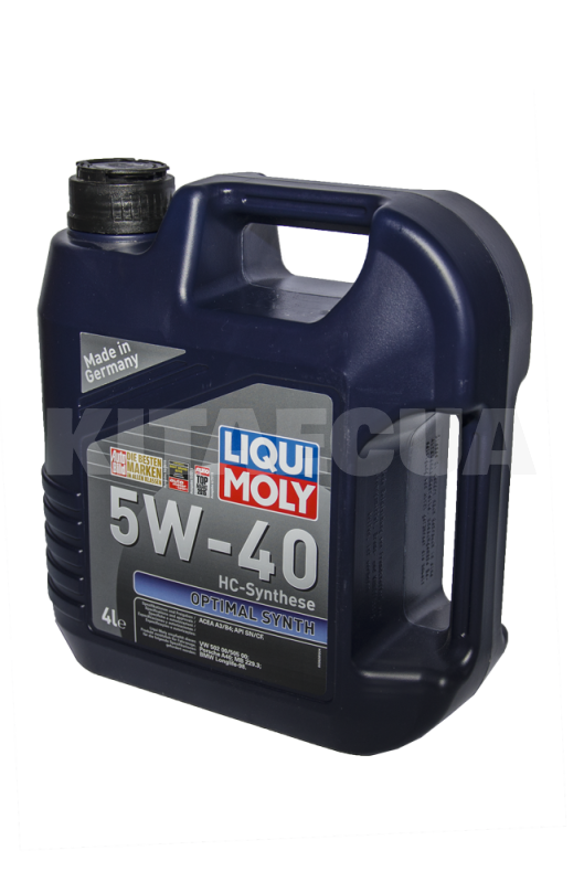 Масло моторное синтетическое 4л 5W-40 Optimal Synth LIQUI MOLY (3926) - 3