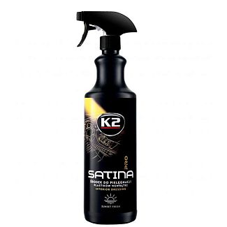 Поліроль для пластику "свіжий захід сонця" 1л SATINA PRO K2