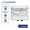 Зарядка для электромобиля Type 2 22 кВт 32А 3-фази Power RFID UACHARGER (CHC-PWRF222223-21-7)