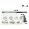 Антенный наконечник витой 5мм L28cм адаптеры 3 шт. (YX-16)