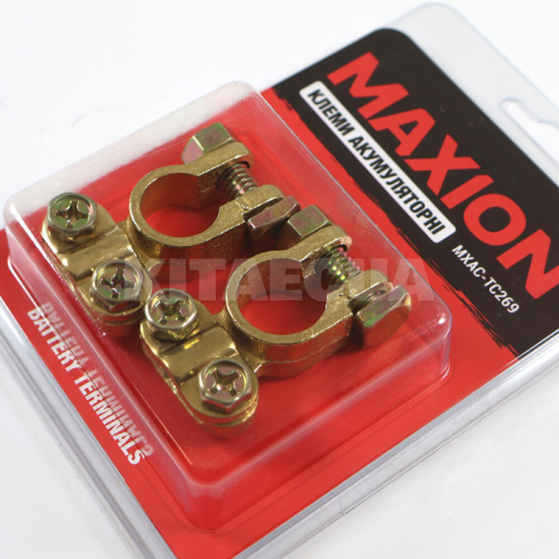 Клеммы аккумуляторные пара MAXION (MXAC-TC269) - 4
