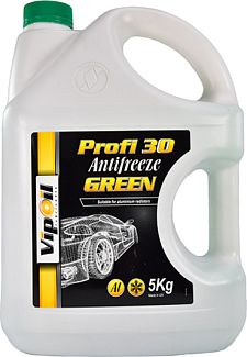 Антифриз зеленый 5л G11 Profi 30 VipOil